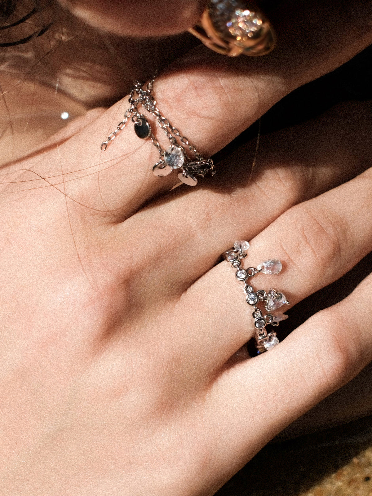 Zircon Tassel Ring - booneealus
