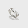 Horse Eye Zirconia Ring - booneealus