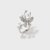 Zircon Butterfly Open Ring - booneealus
