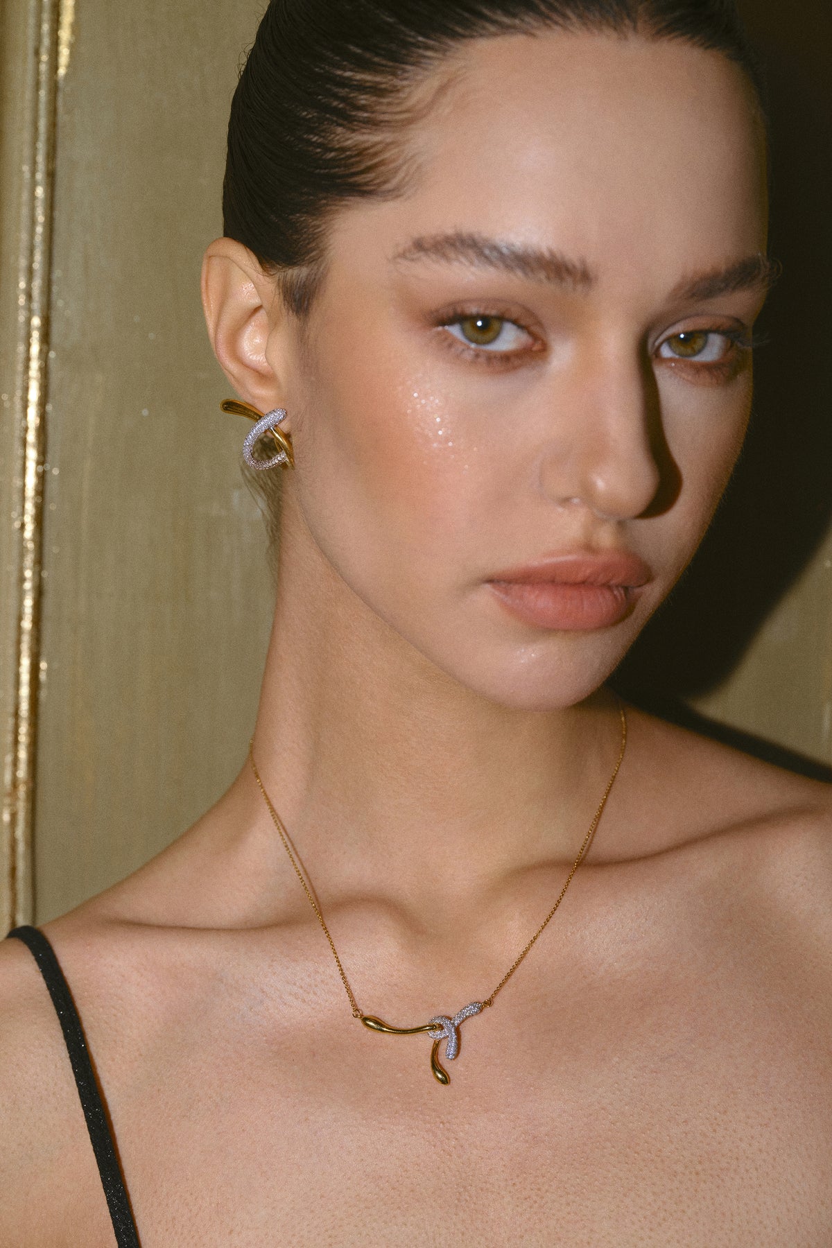 Entwined Lines necklace - booneealus