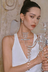 Entwined Light C-Hoop Earrings - booneealus