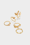 Gold Verses of Becoming Ring - booneealus