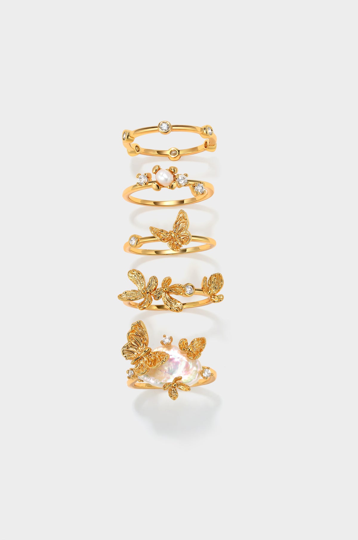 Gold Verses of Becoming Ring - booneealus