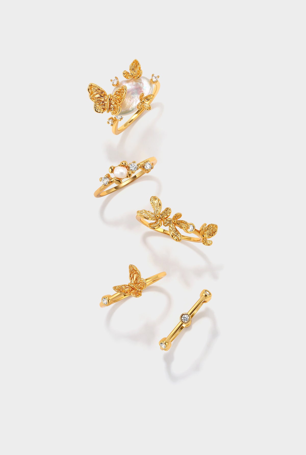 Gold Verses of Becoming Ring - booneealus